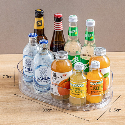 Refrigerator Turntable Organizer