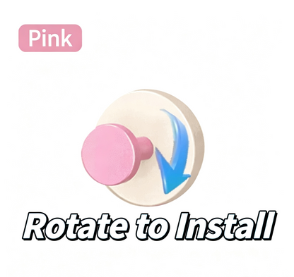 Colorful Vacuum Suction Wall Hook – Heavy-Duty No-Drill Removable Hook
