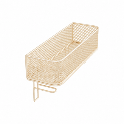 Over-the-Toilet Storage Basket – No-Drill Bathroom Organizer Shelf for Toilet Paper & Toiletries